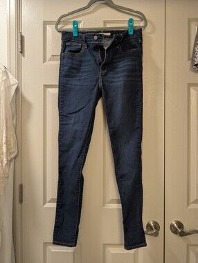 Levi's 720 Dark Blue Women’s High Rise Super Skinny Jeans